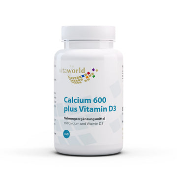 Calcium 600 plus vitamin D3 (60 tablets)