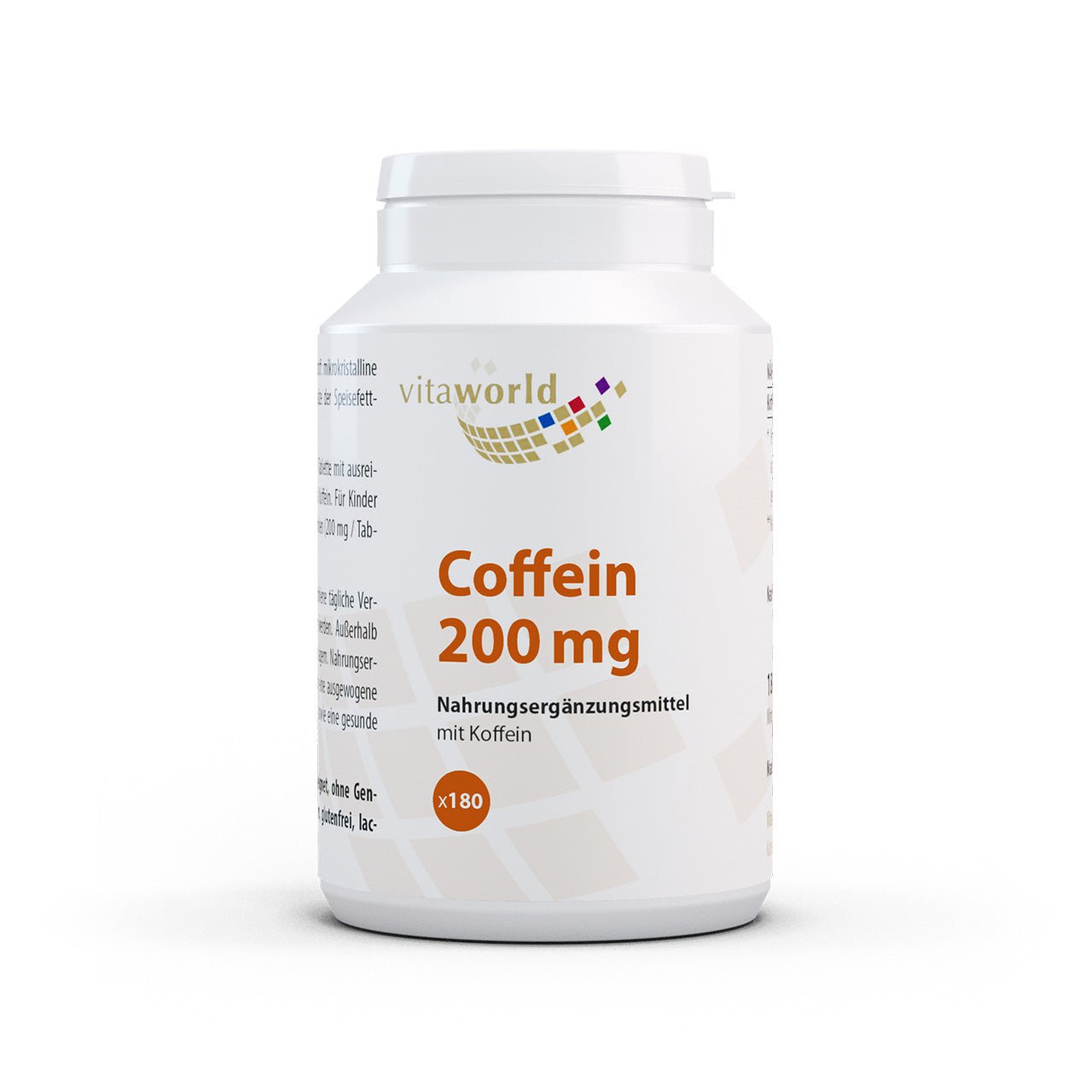 Coffein 200 mg (180 Tbl)