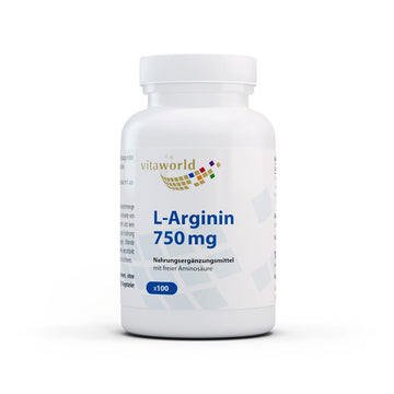 L-arginine 750 mg (100 caps)