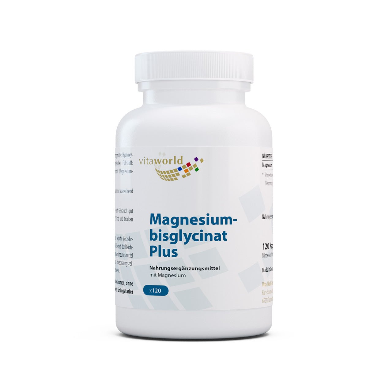 Magnesiumbisglycinat Plus (120 Kps)